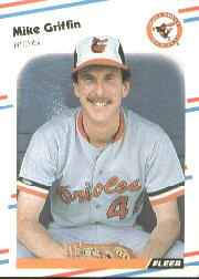 1988 Fleer Baseball Cards      561     Mike Griffin